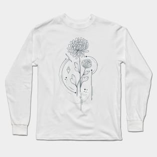 Chrysanthemum (November) Long Sleeve T-Shirt